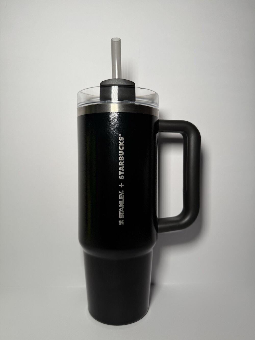 Stanley X Starbucks Taiwan Exclusive BLACK HAMMERTONE 30oz Tumbler BNWT RARE! - Picture 1 of 9